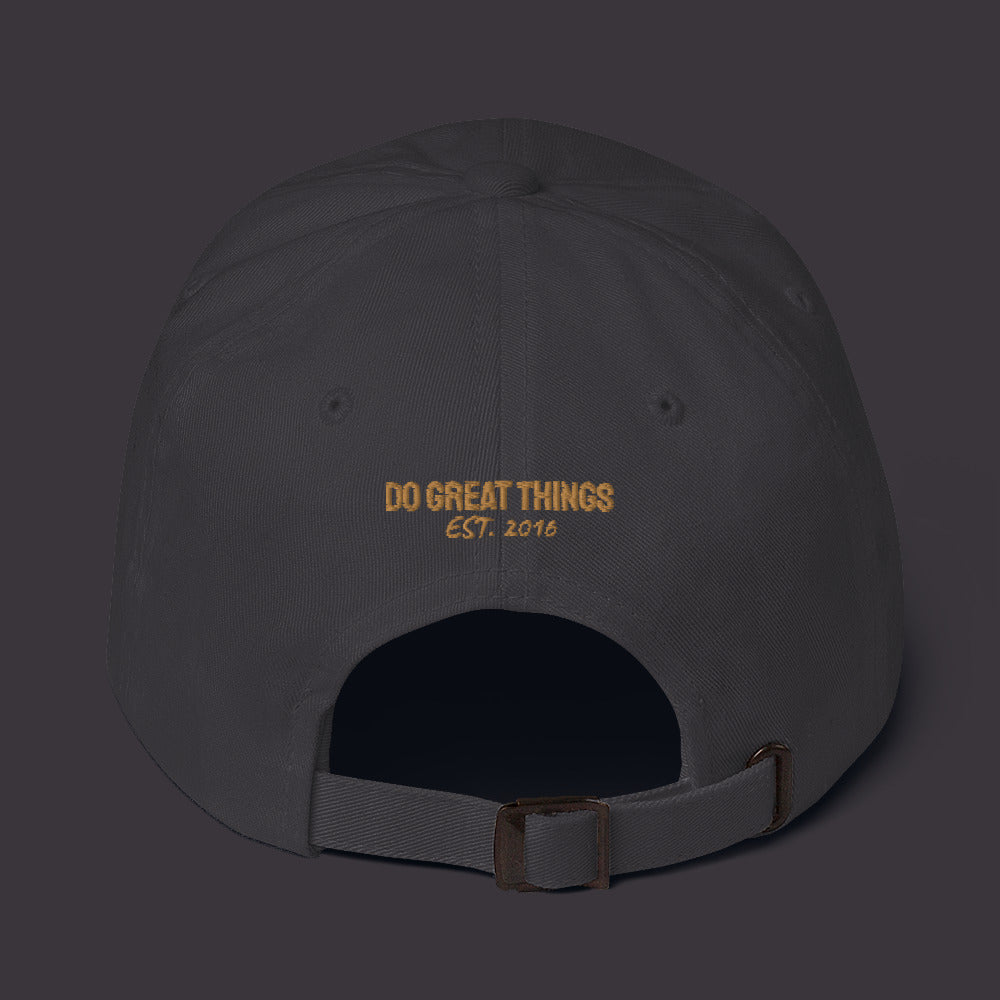 ⚽️⚽️⚽️ Do Great Things® Mustang Soccer Dad hat