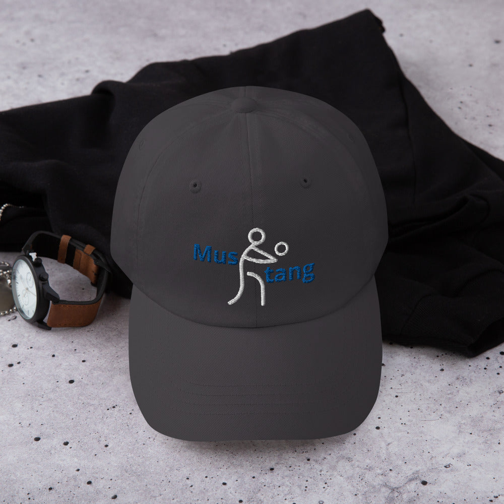 🏐🏐🏐 Do Great Things® Mustang Volleyball Dad hat | Baseball Caps