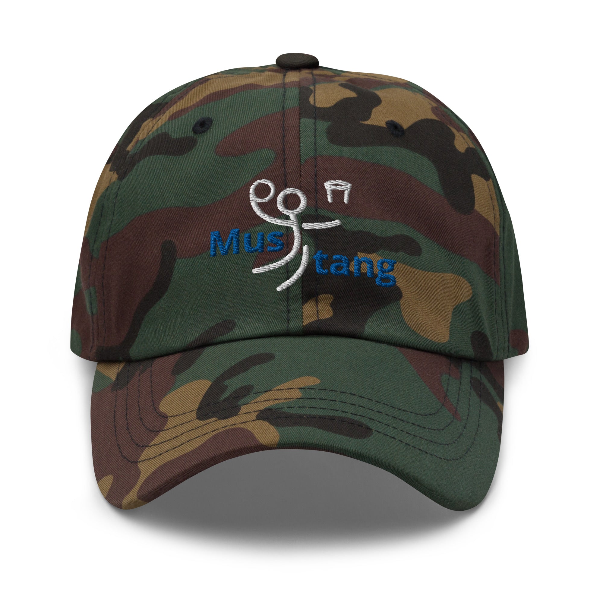 🏀🏀🏀 Do Great Things® Mustang Basketball Dad hat