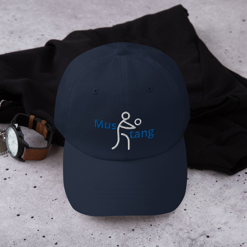 🏐🏐🏐 Do Great Things® Mustang Volleyball Dad hat