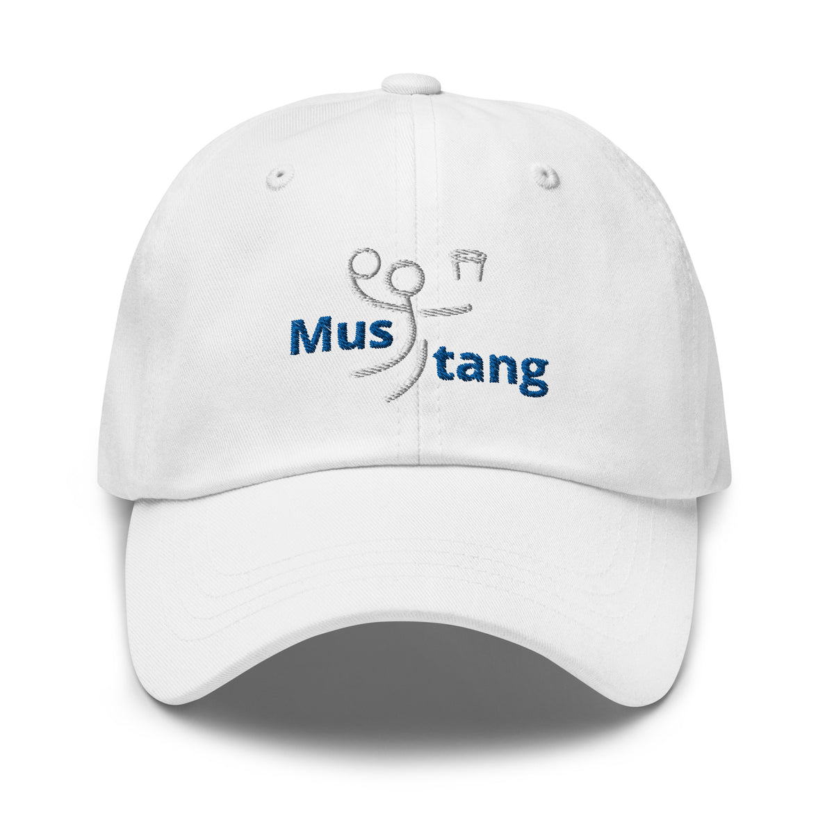 🏀🏀🏀 Do Great Things® Mustang Basketball Dad hat