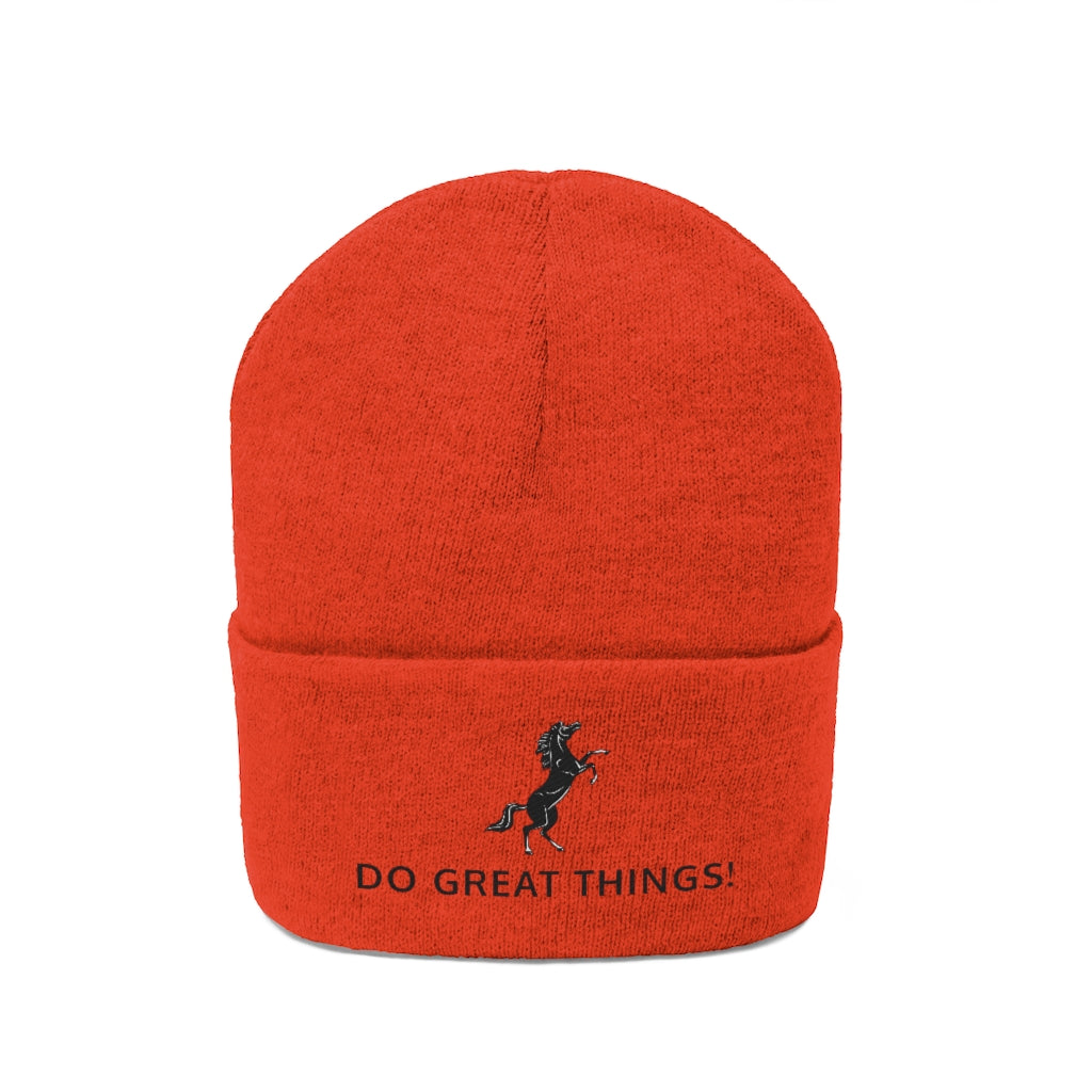 DO GREAT THINGS® Mustang Collection Knit Beanie