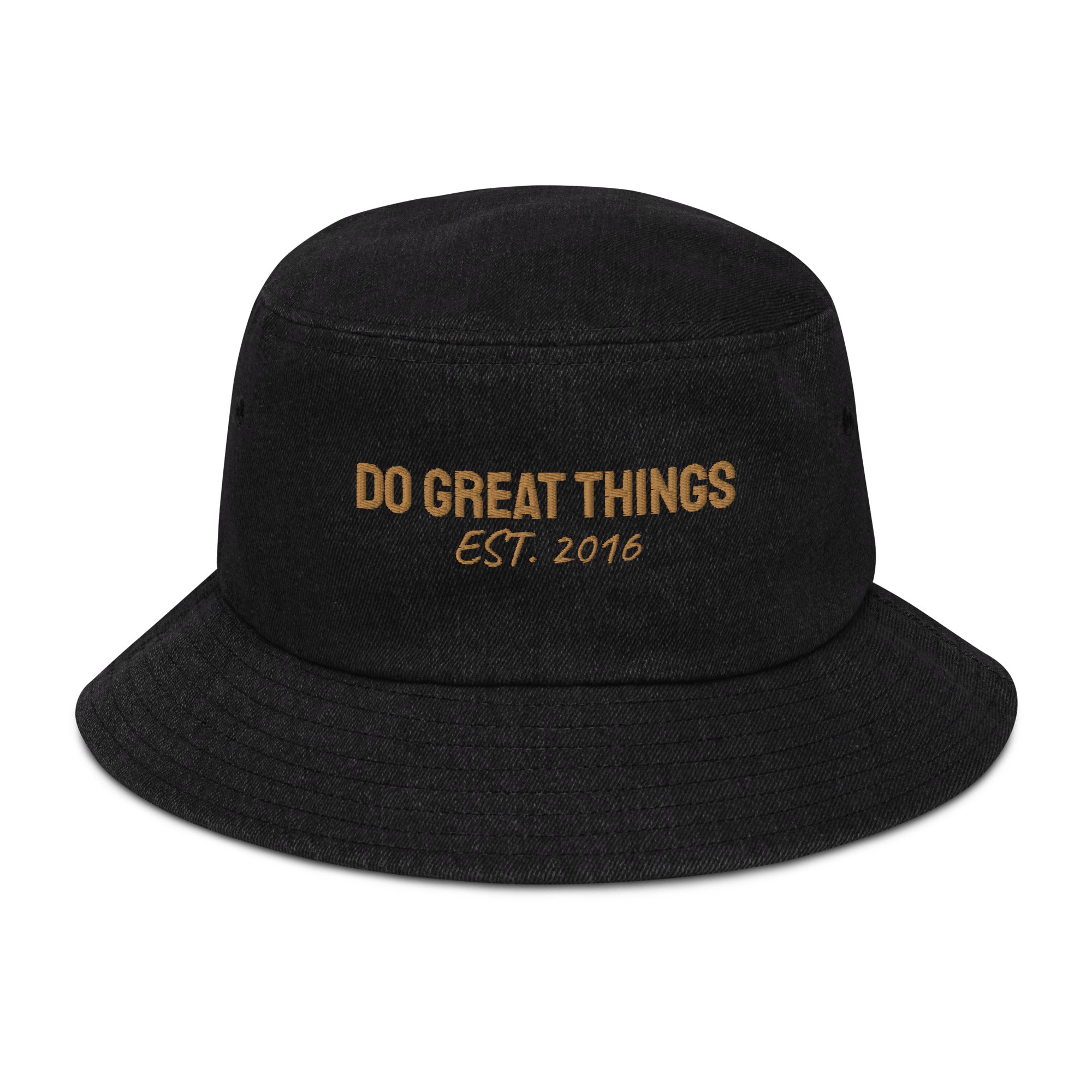 Do Great Things® Denim bucket hat
