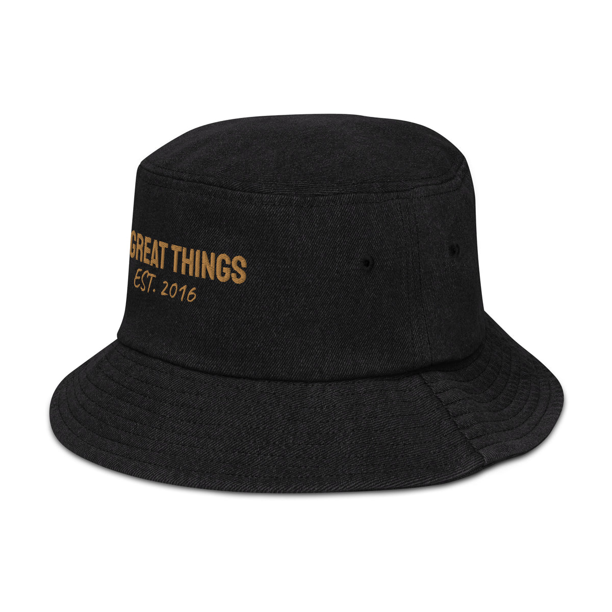 Do Great Things® Denim bucket hat