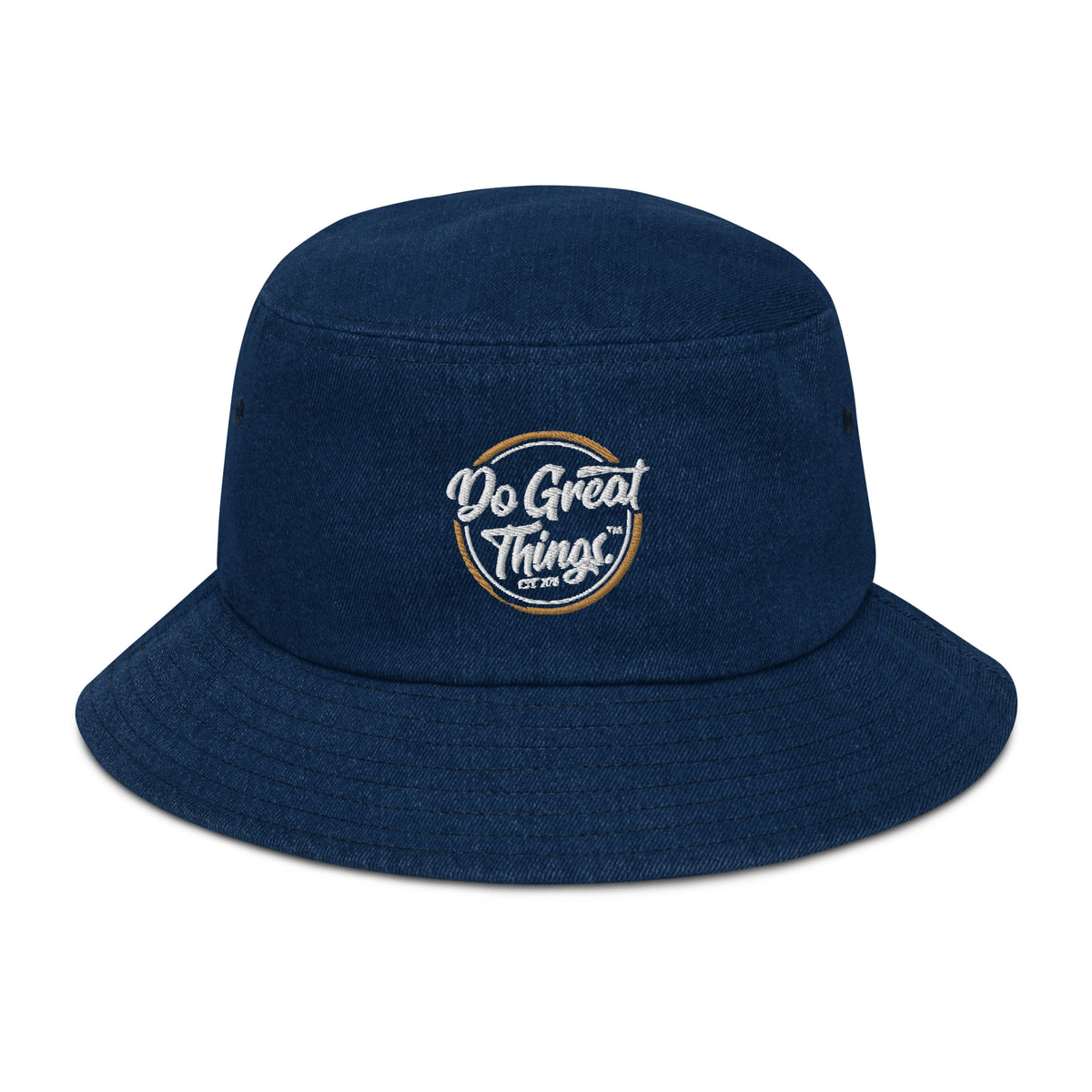 Do Great Things® Denim bucket hat