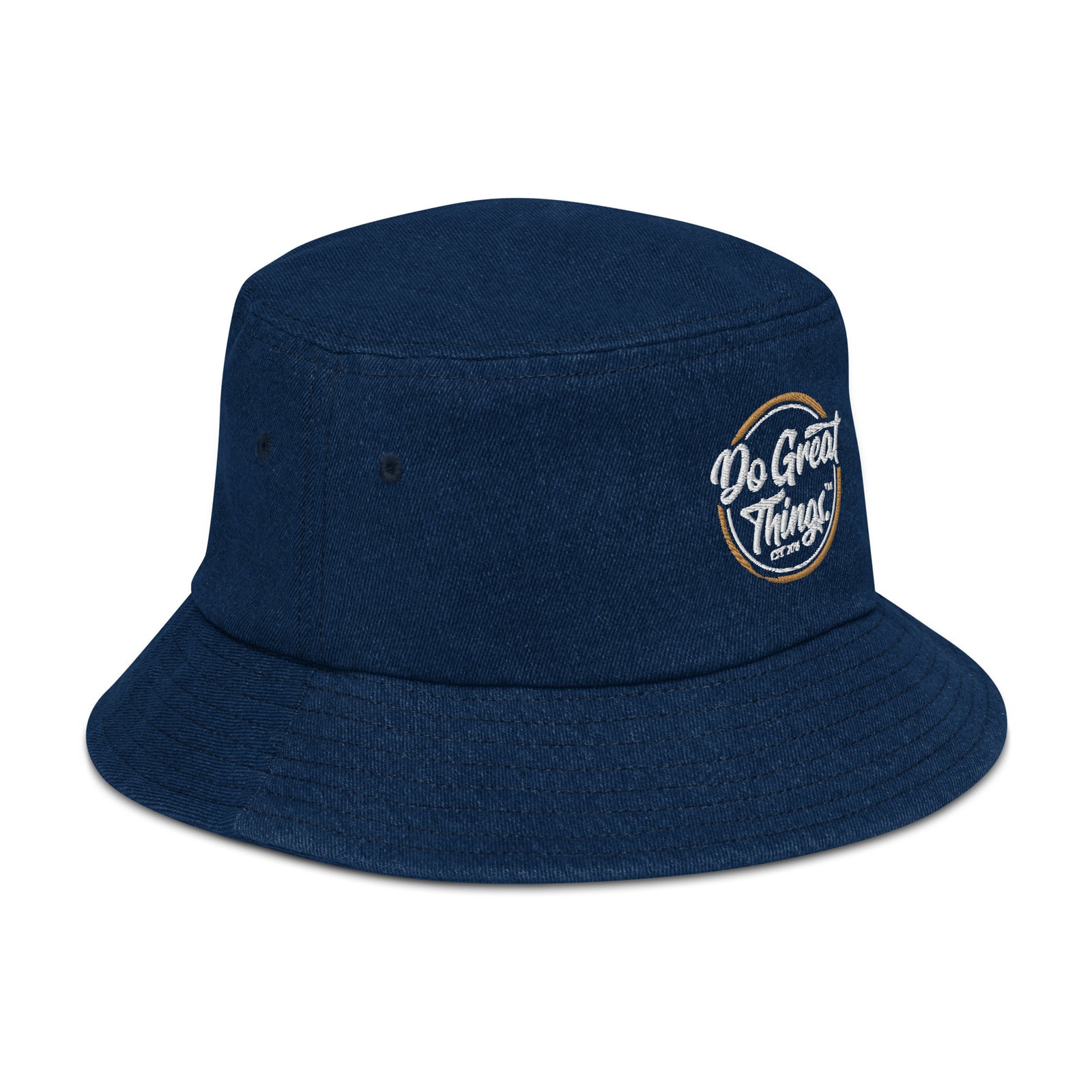 Do Great Things® Denim bucket hat
