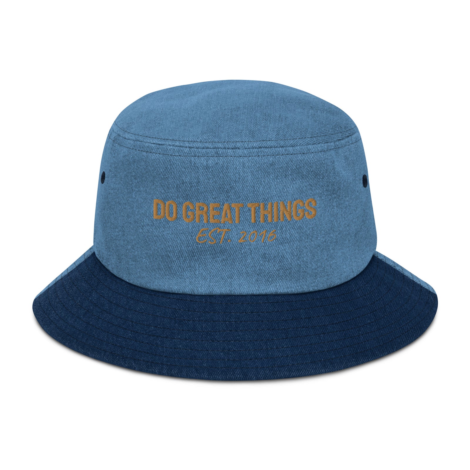 Do Great Things® Denim bucket hat