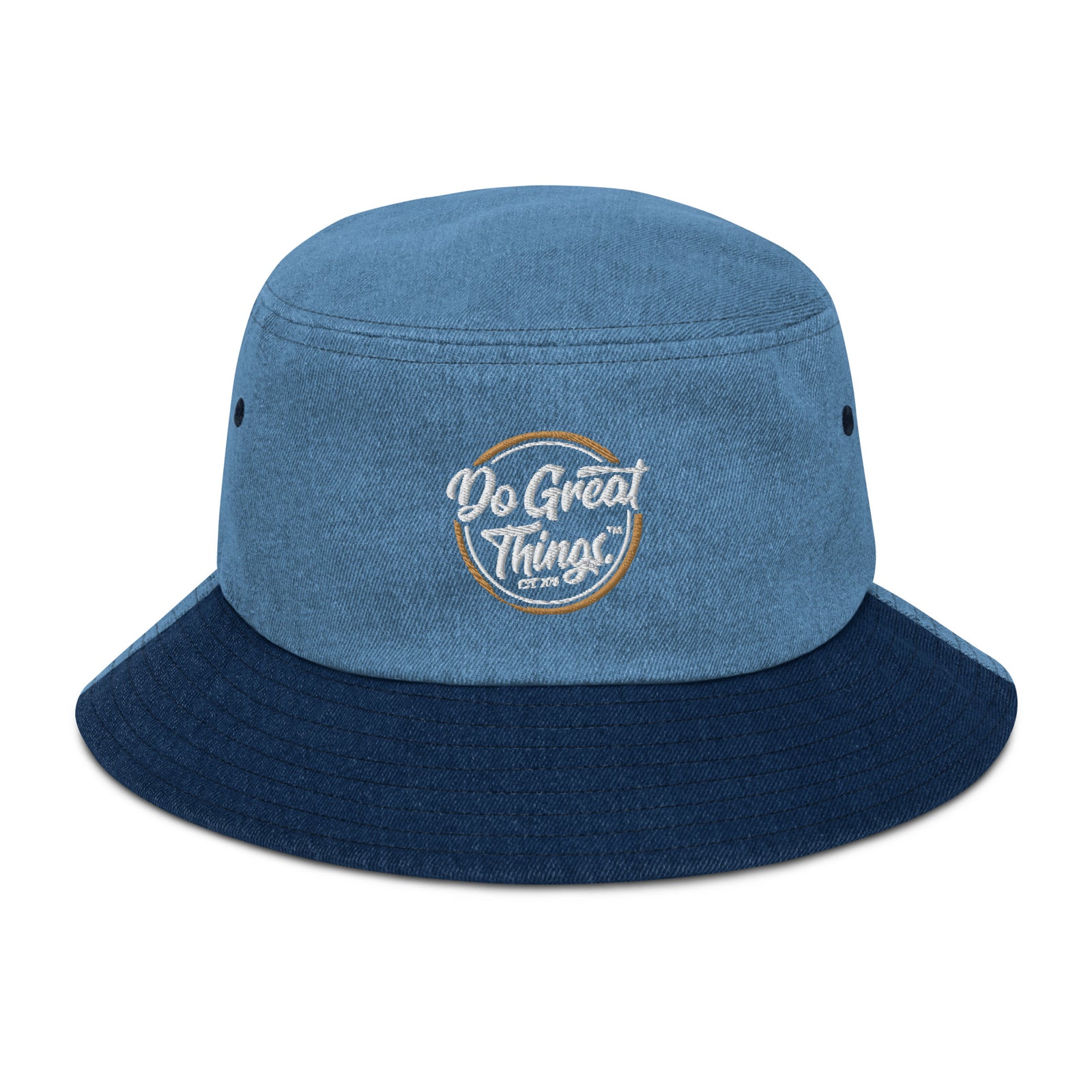 Do Great Things® Denim bucket hat
