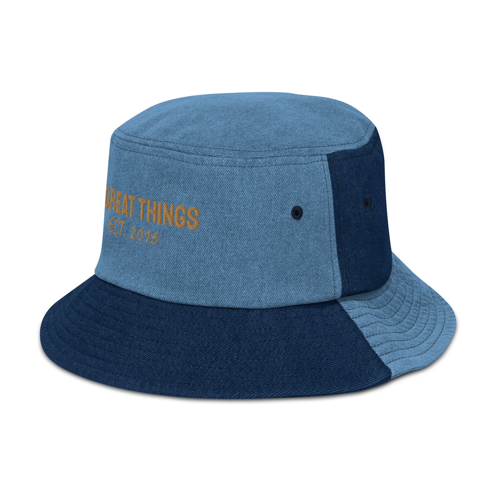 Do Great Things® Denim bucket hat