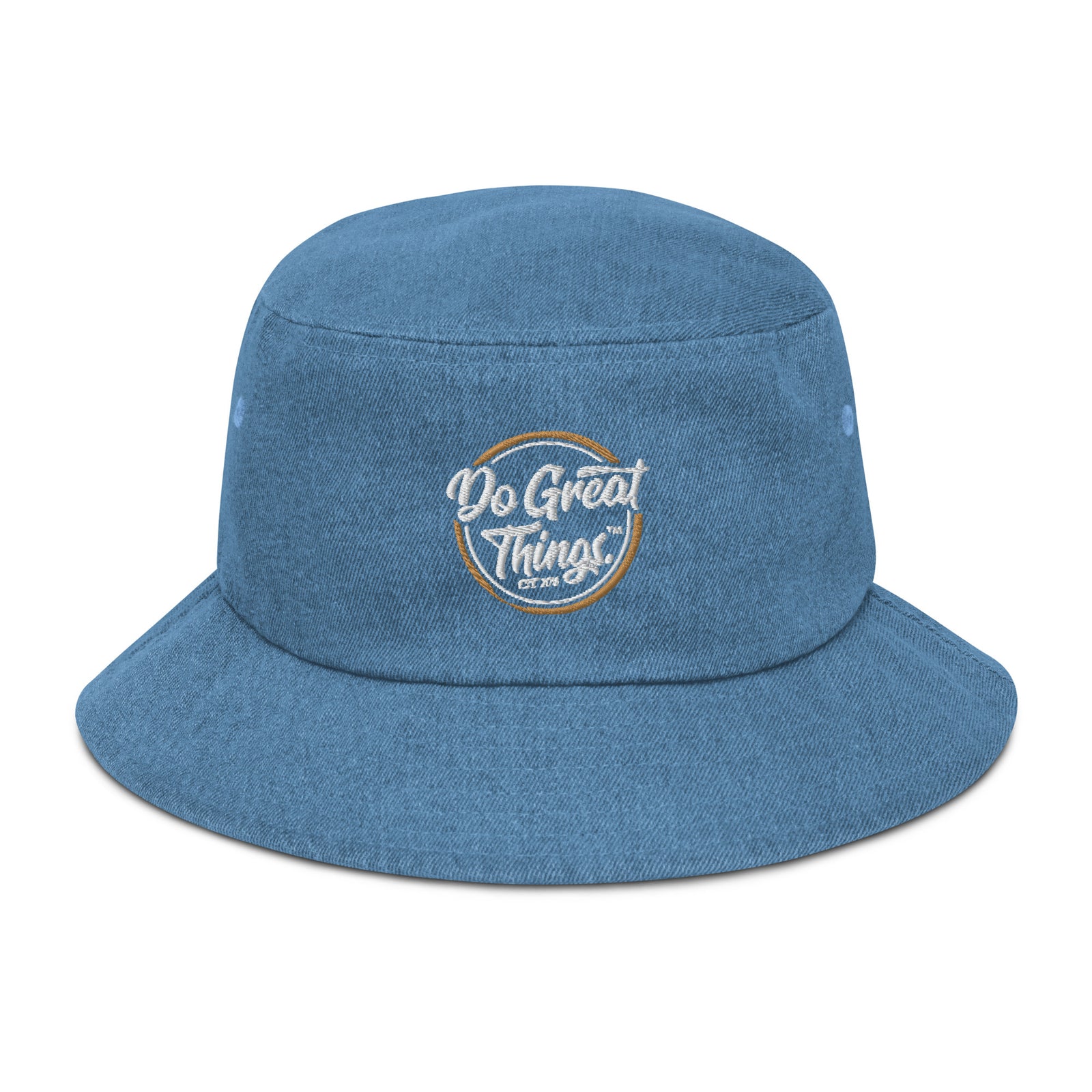 Do Great Things® Denim bucket hat