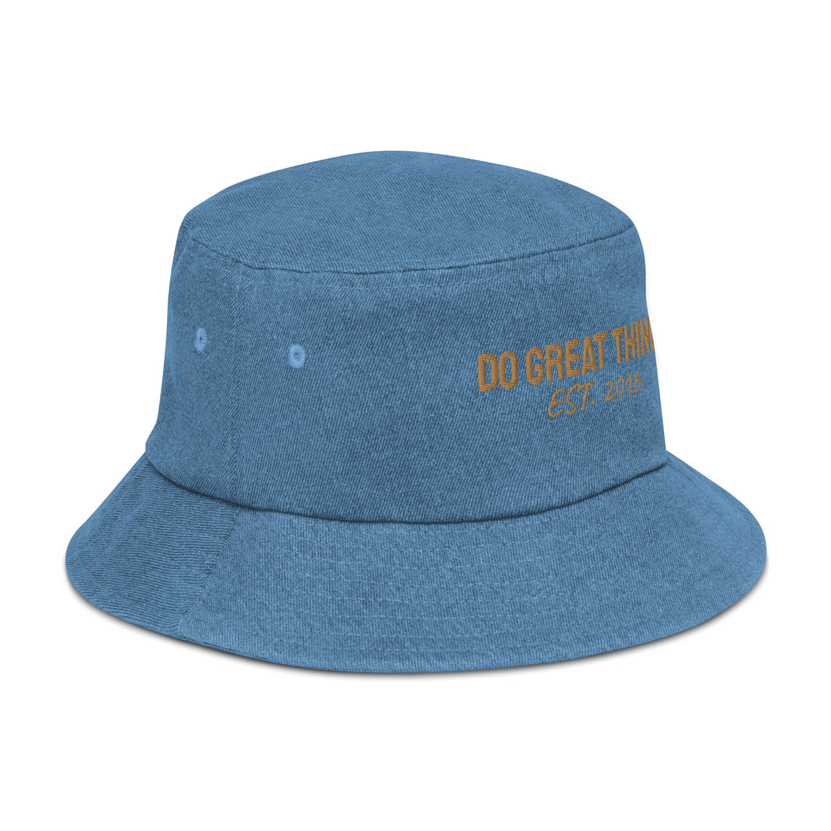 Do Great Things® Denim bucket hat