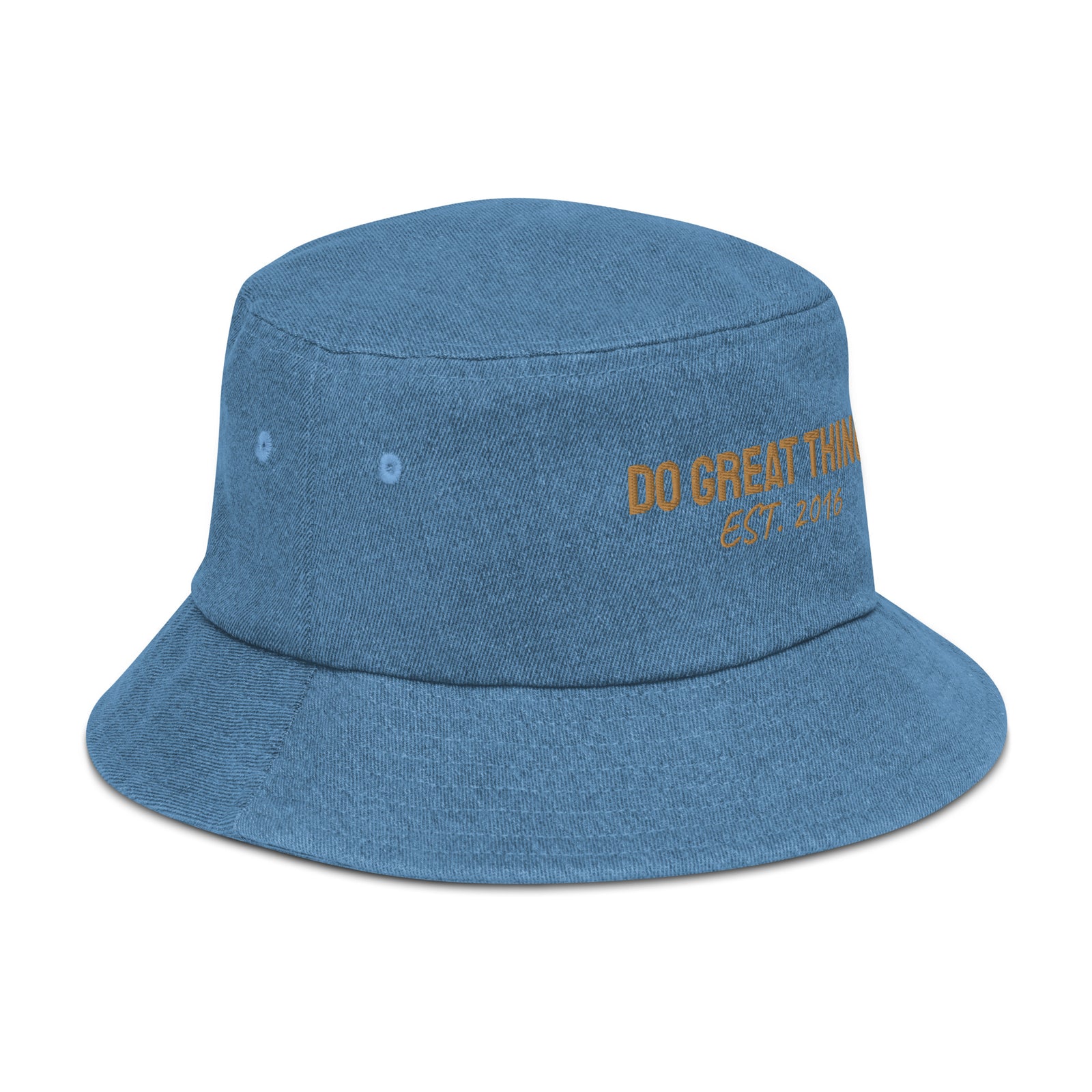 Do Great Things® Denim bucket hat
