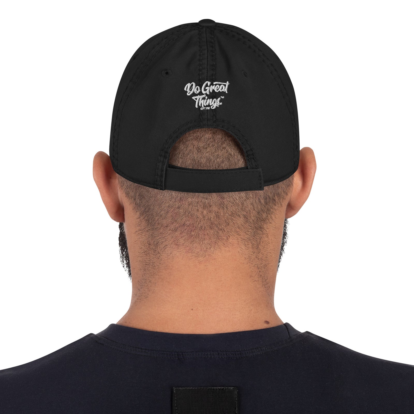 Do Great Things® Distressed Dad Hat