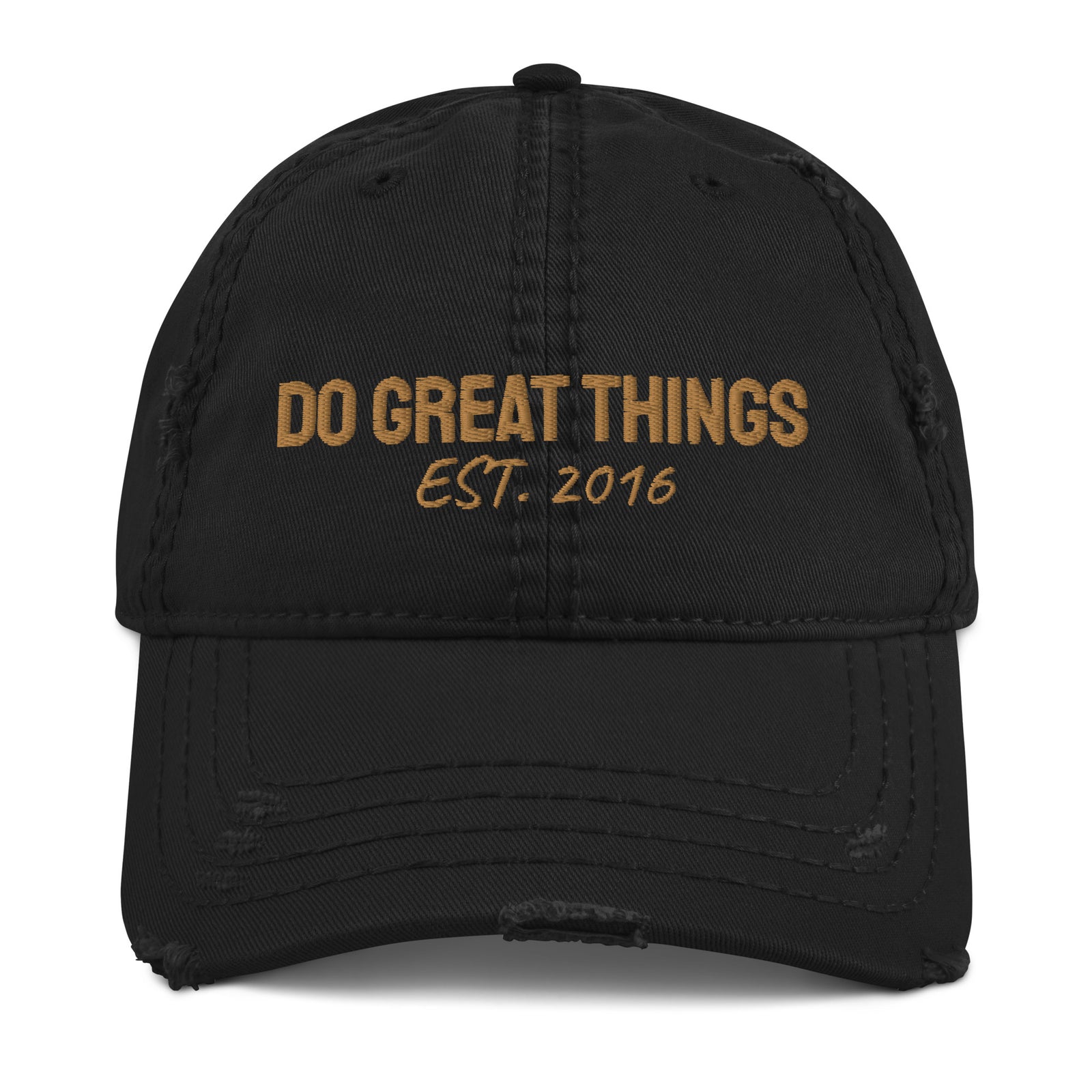 Do Great Things® Distressed Dad Hat