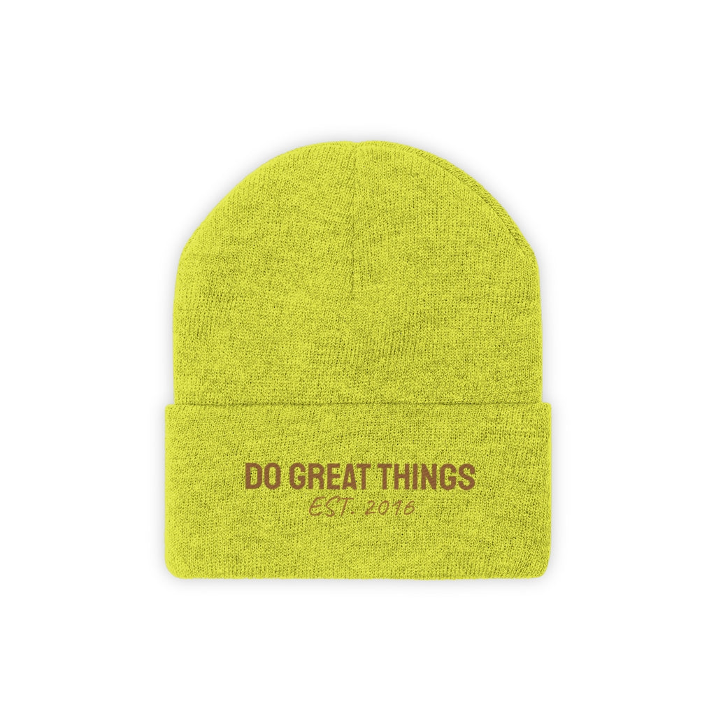 Do Great Things® Knit Beanie - Grey