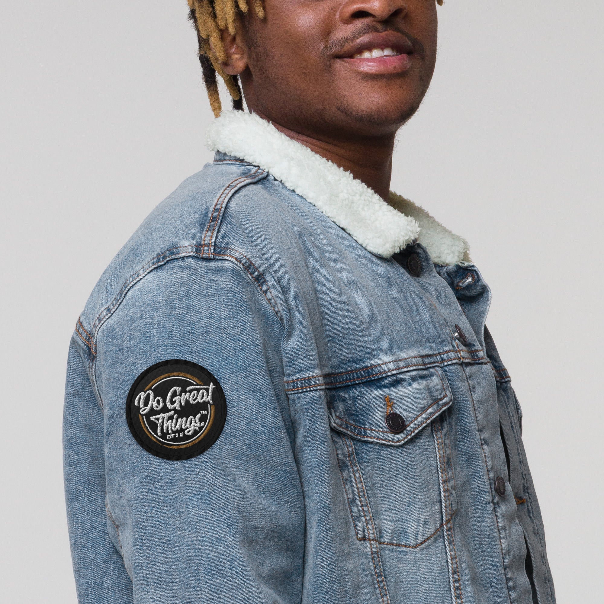 Do Great Things® Embroidered patches