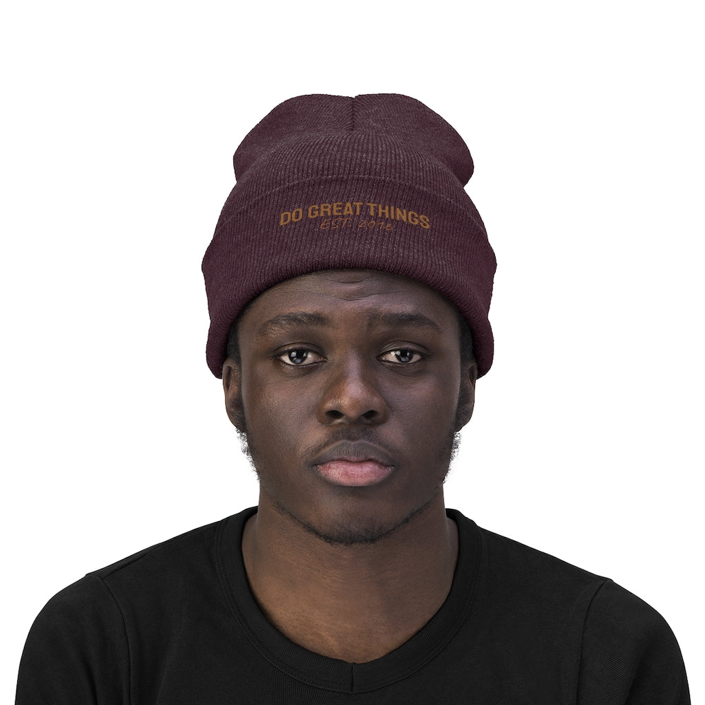 Do Great Things® Knit Beanie - All Colors
