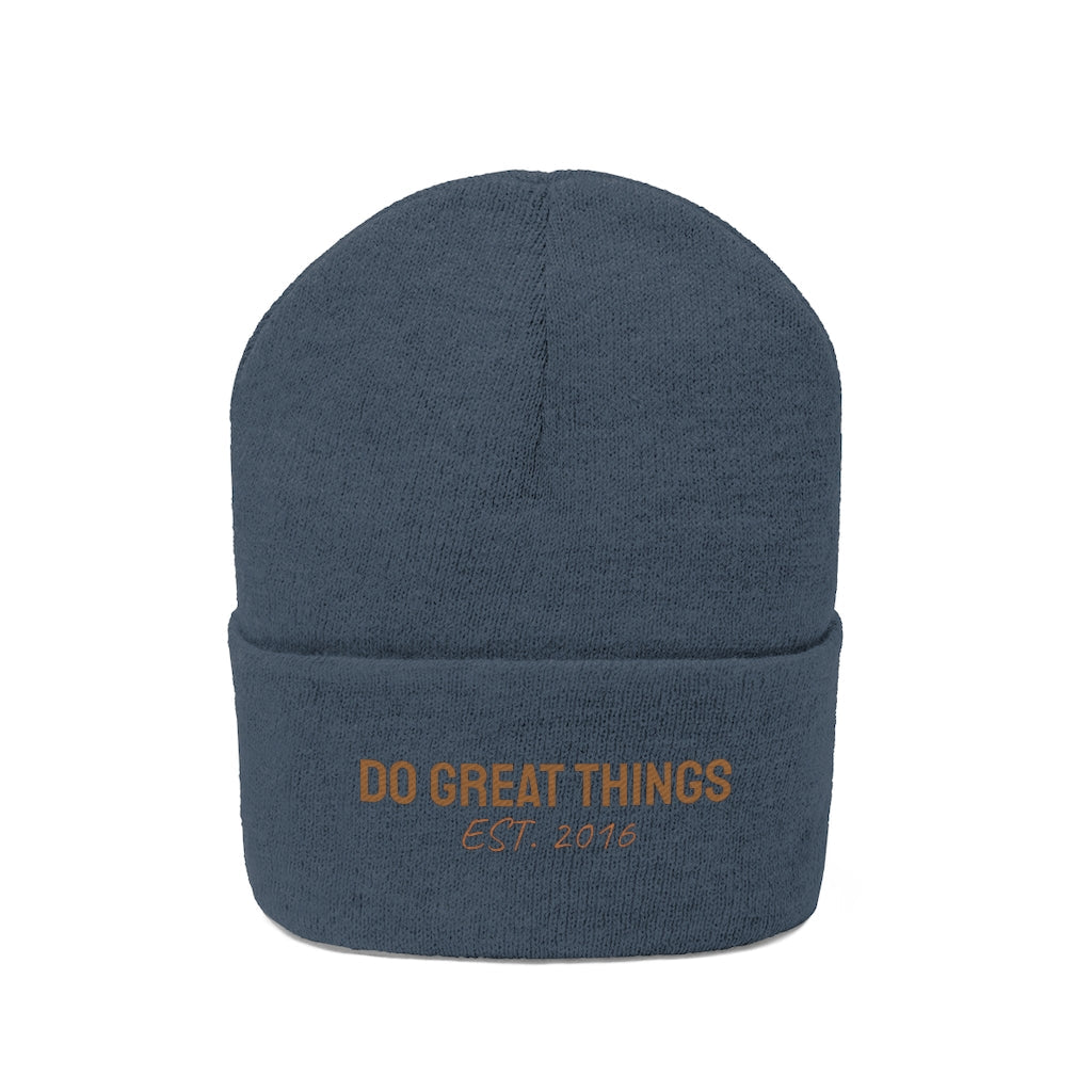 Do Great Things® Knit Beanie - All Colors