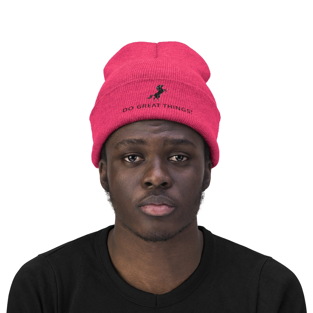 DO GREAT THINGS® Mustang Collection Knit Beanie