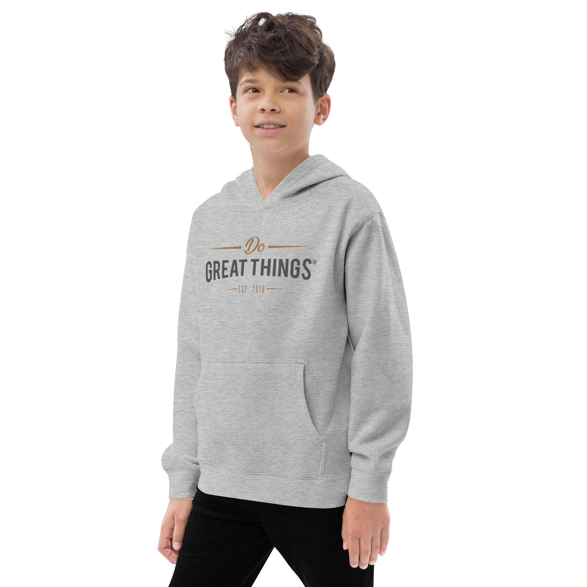 Do Great Things® Kids fleece hoodie