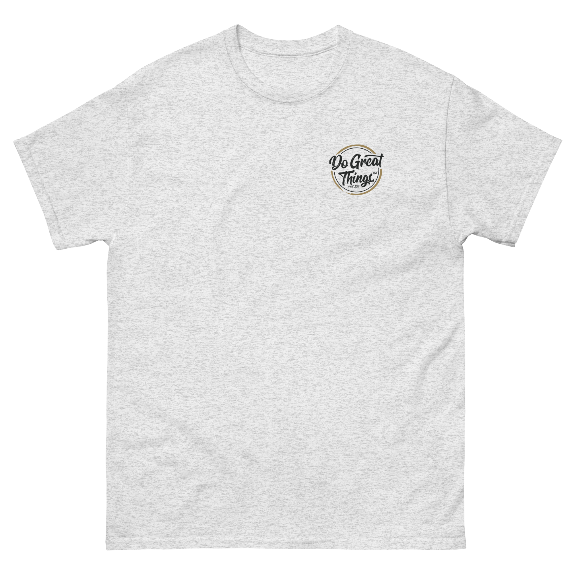 Do Great Things® Pocket / Original Inside Label - Men's heavyweight tee