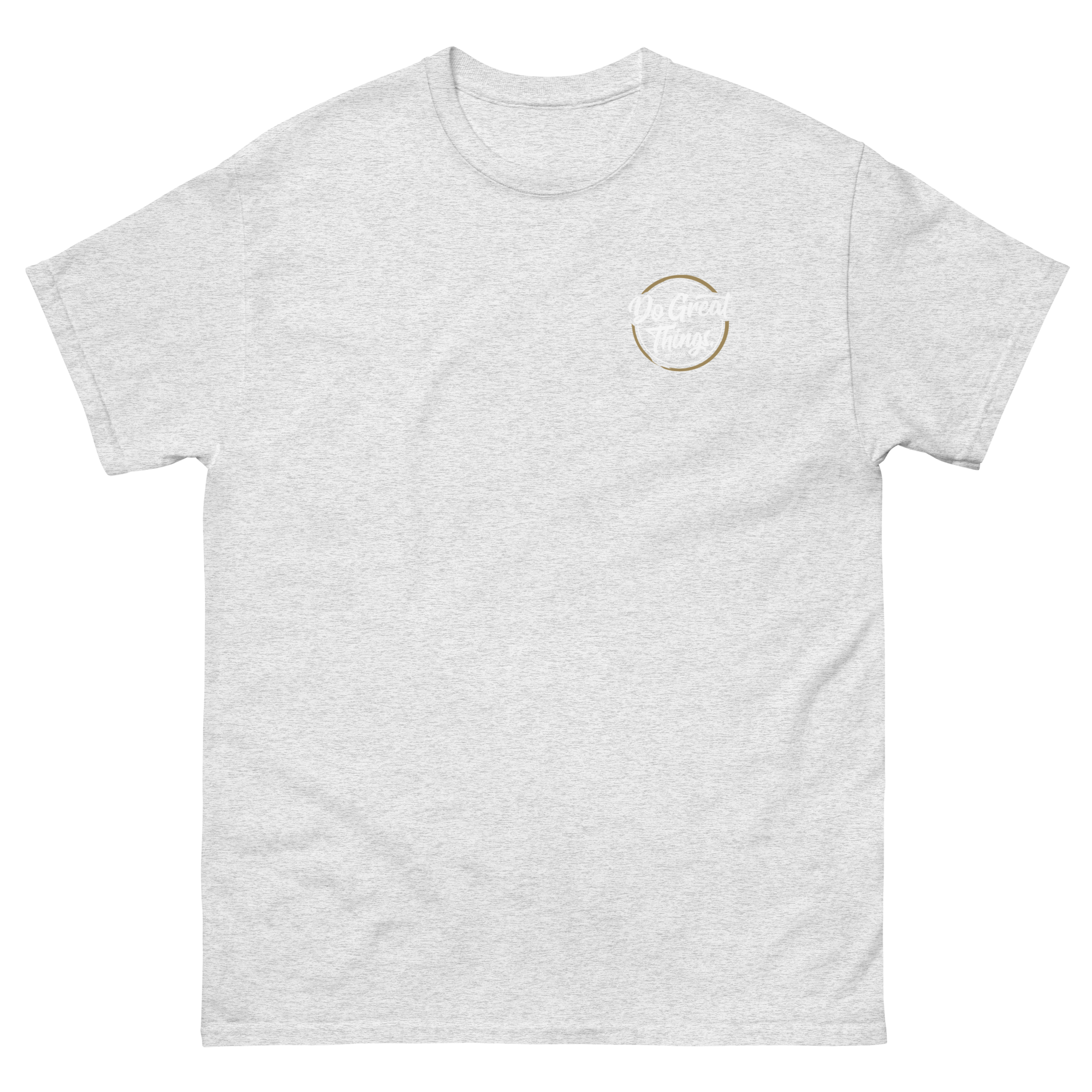 Do Great Things® Pocket / Original Inside Label - Men's heavyweight tee