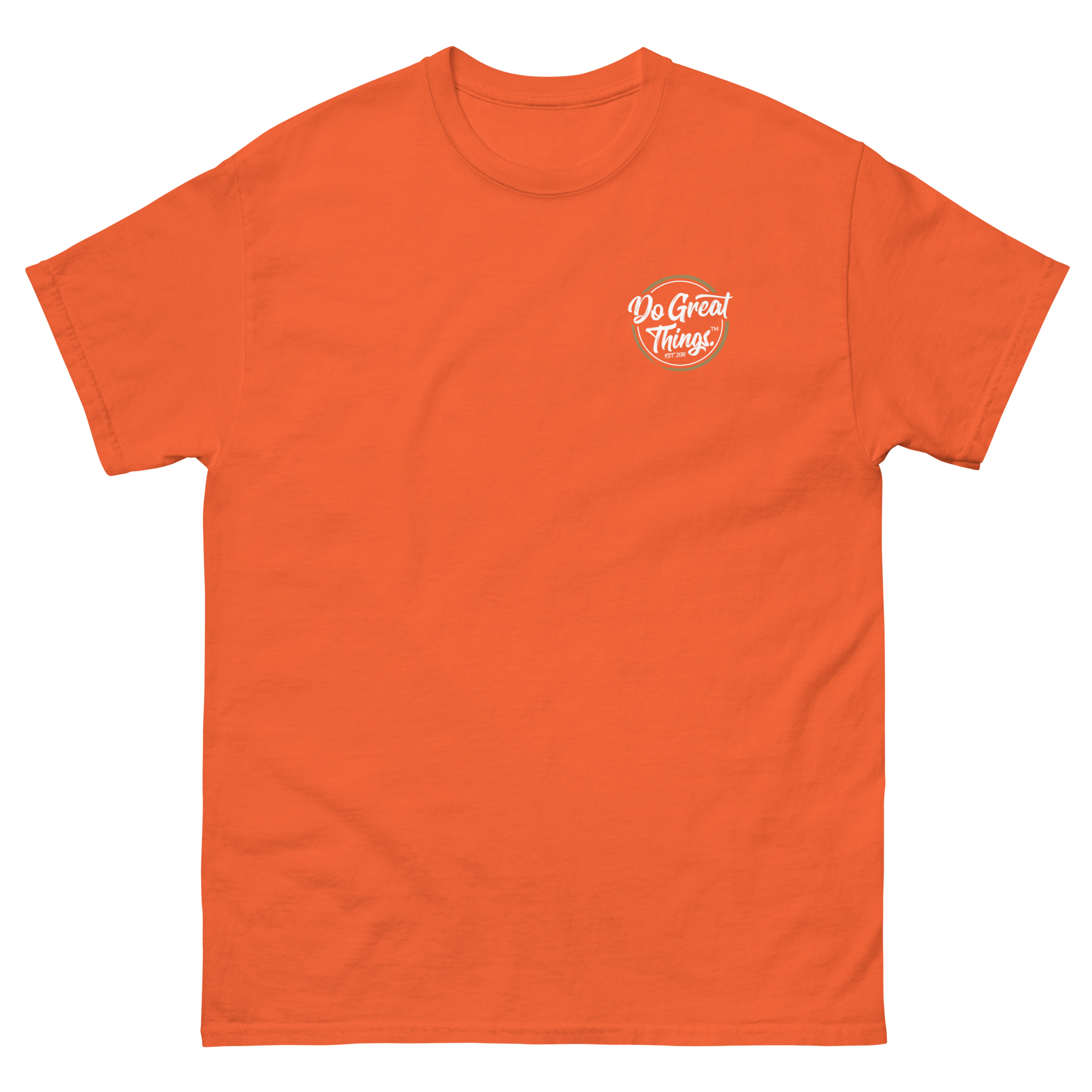 Do Great Things® Pocket / Original Inside Label - Men's heavyweight tee