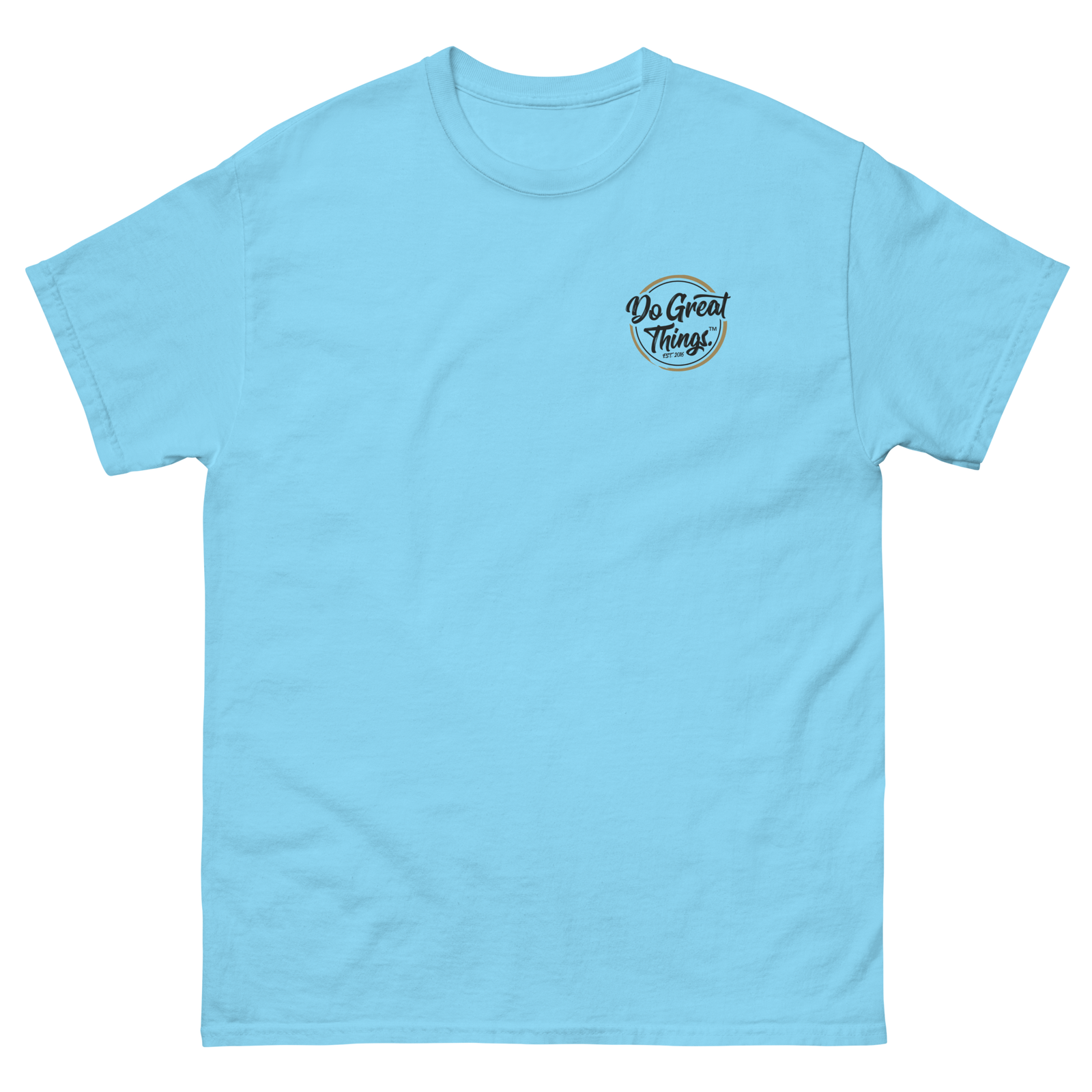 Do Great Things® Pocket / Original Inside Label - Men's heavyweight tee