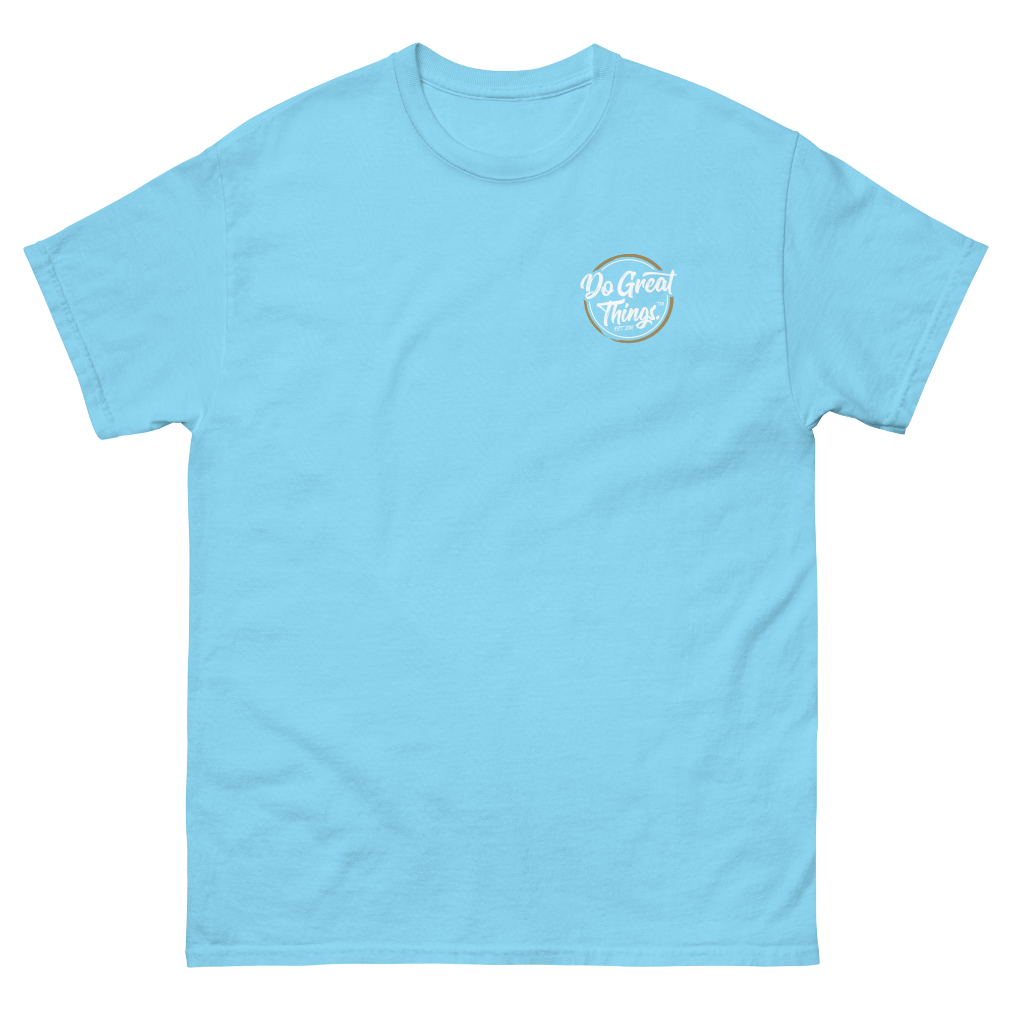 Do Great Things® Pocket / Original Inside Label - Men's heavyweight tee