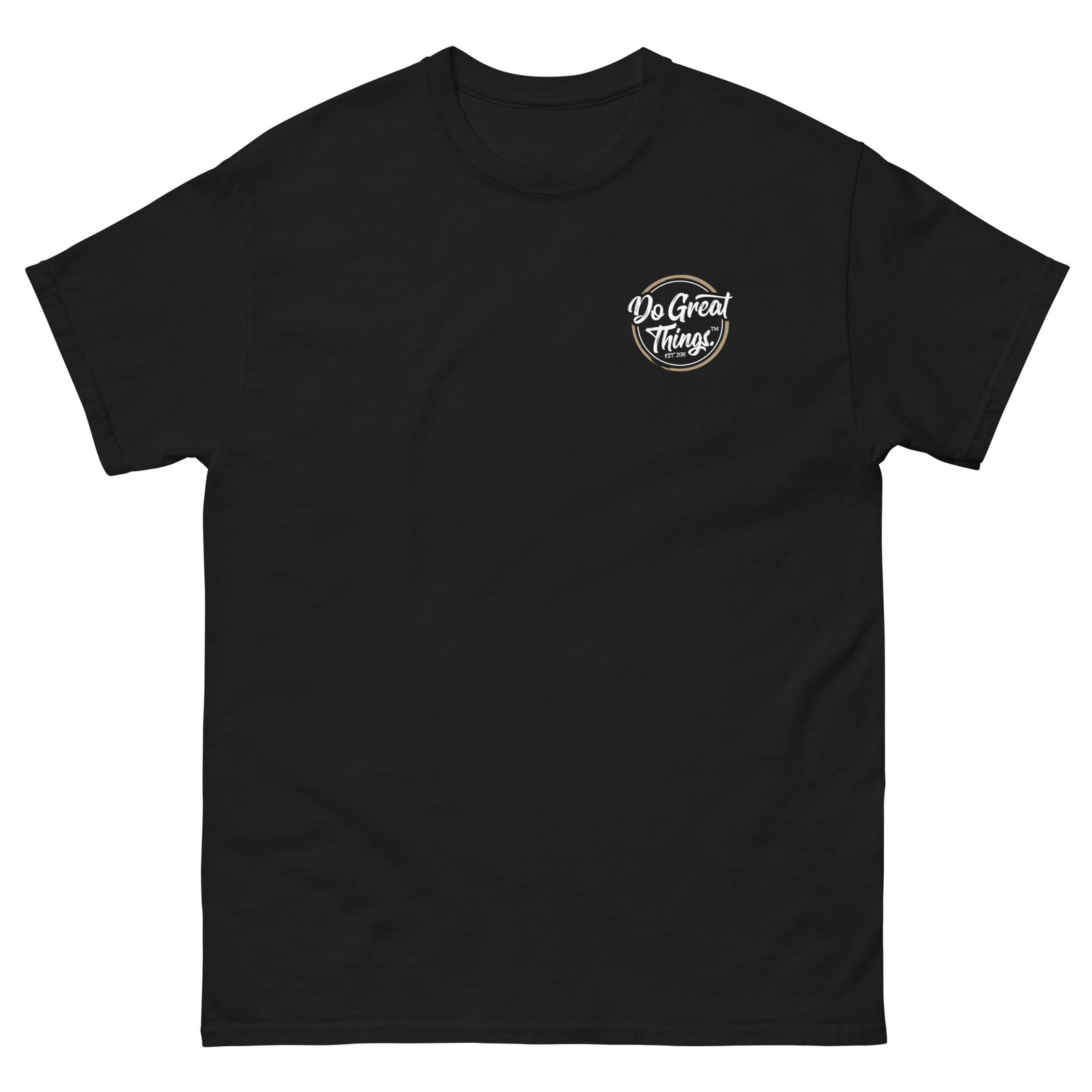 Do Great Things® Pocket / Original Inside Label - Men's heavyweight tee