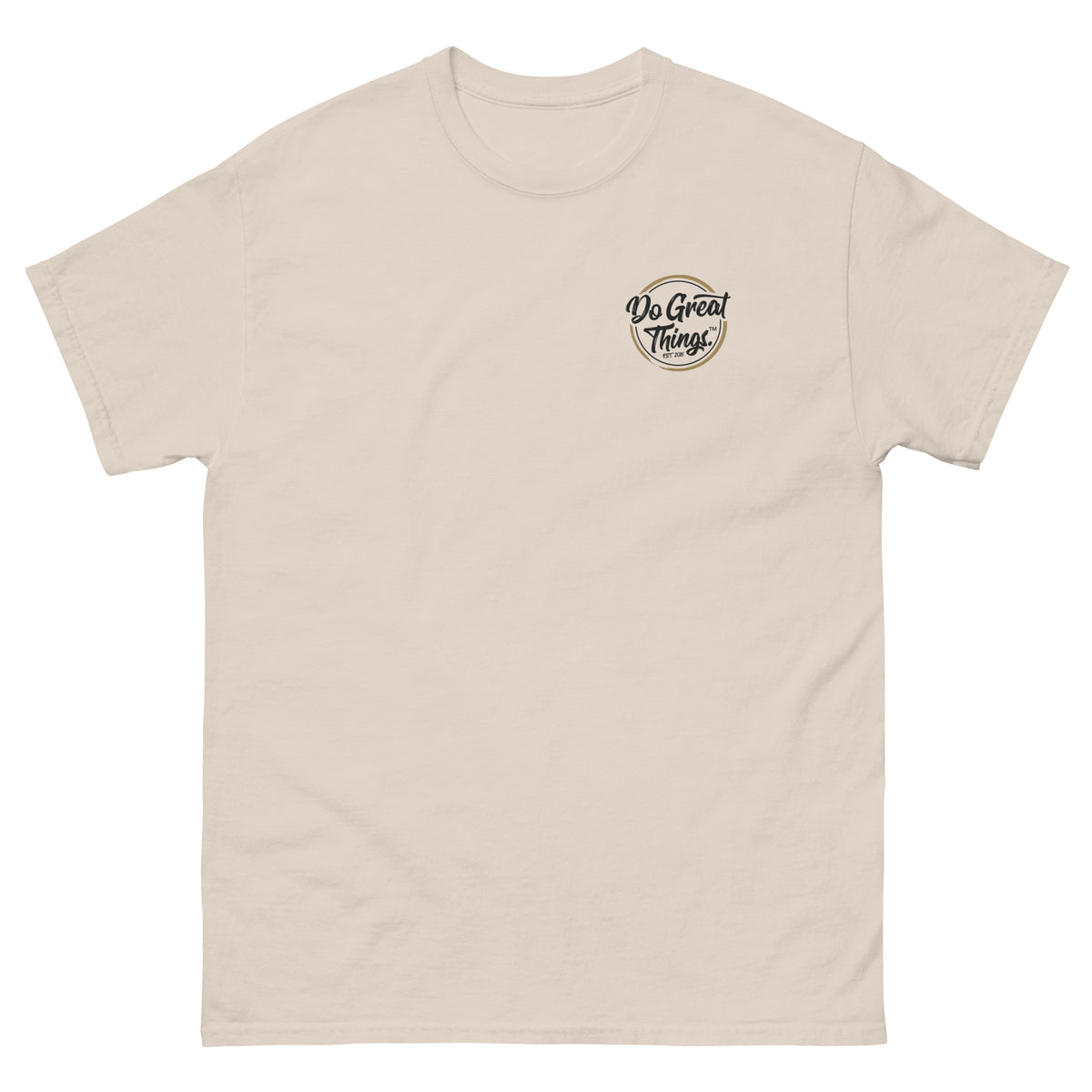 Do Great Things® Pocket / Original Inside Label - Men's heavyweight tee