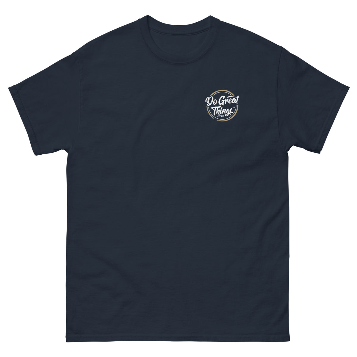Do Great Things® Pocket / Original Inside Label - Men's heavyweight tee