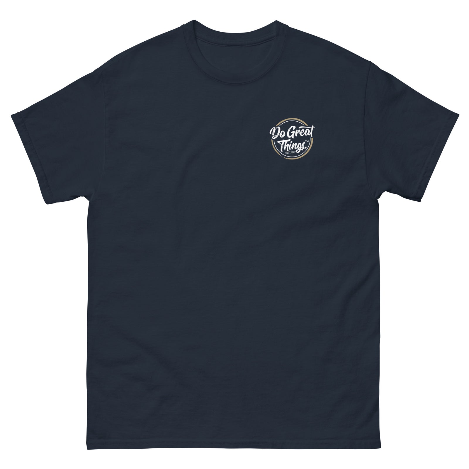 Do Great Things® Pocket / Original Inside Label - Men's heavyweight tee