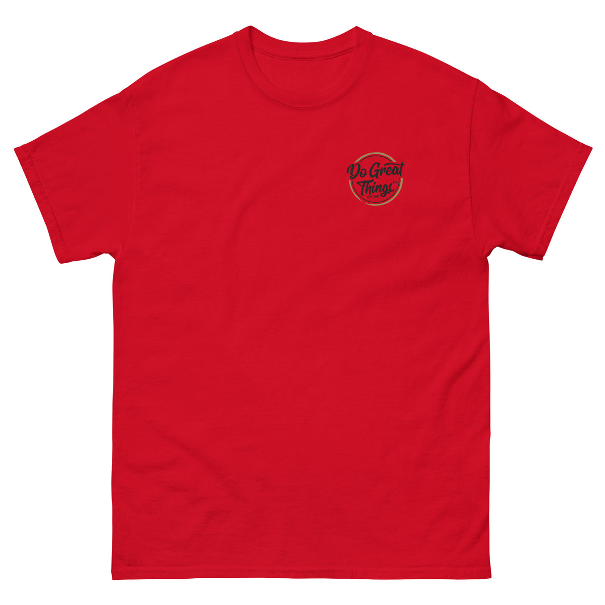 Do Great Things® Pocket / Original Inside Label - Men's heavyweight tee