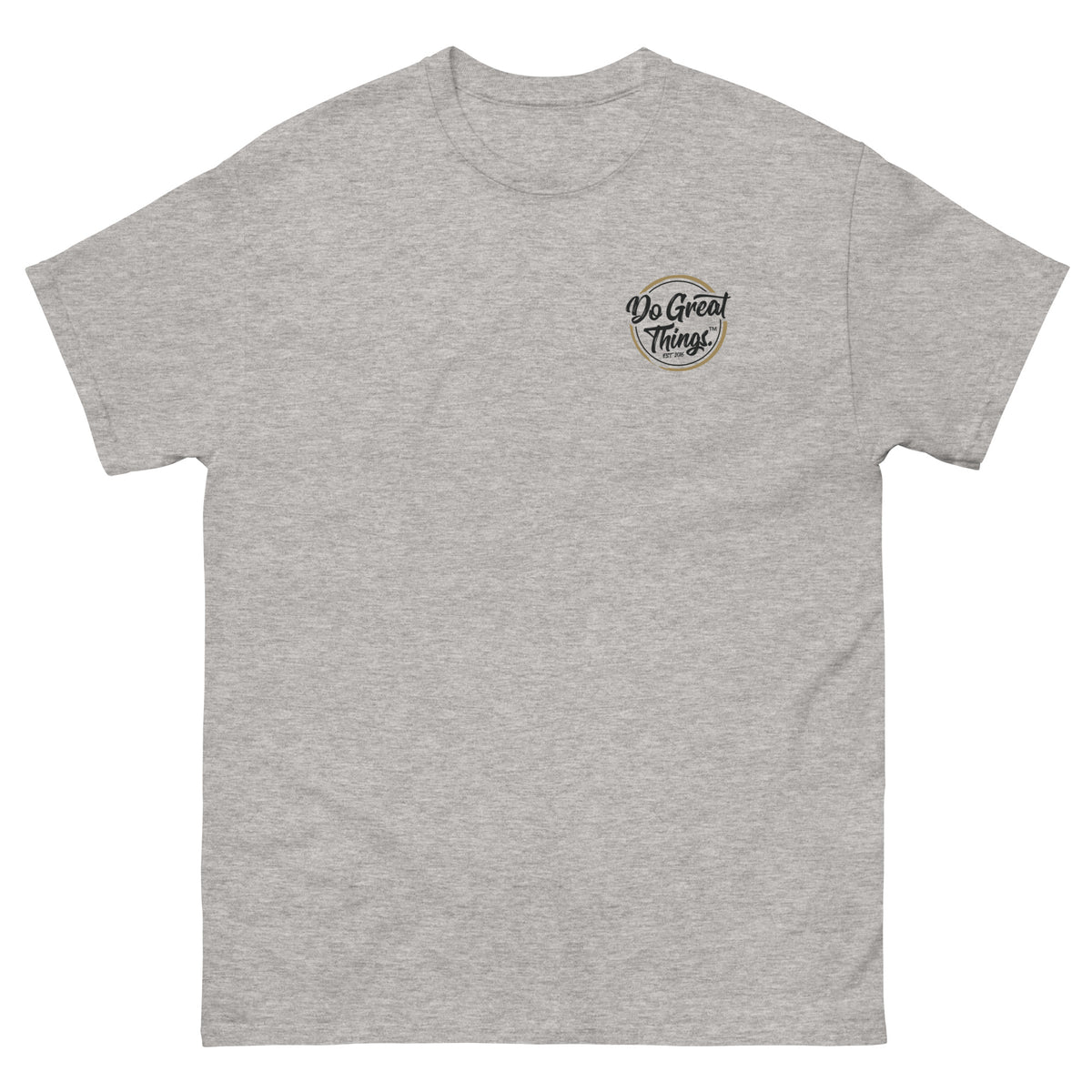 Do Great Things® Pocket / Original Inside Label - Men's heavyweight tee