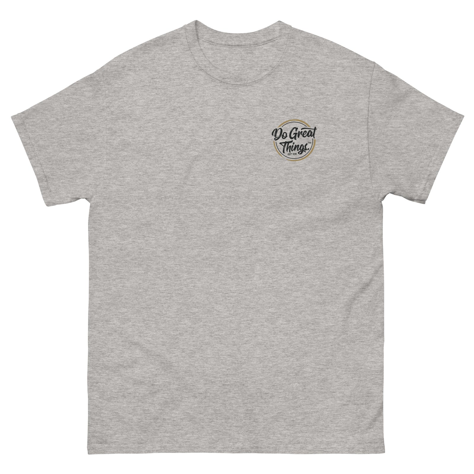 Do Great Things® Pocket / Original Inside Label - Men's heavyweight tee