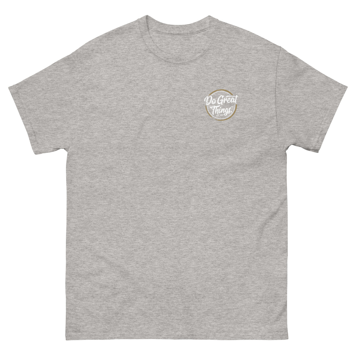 Do Great Things® Pocket / Original Inside Label - Men's heavyweight tee