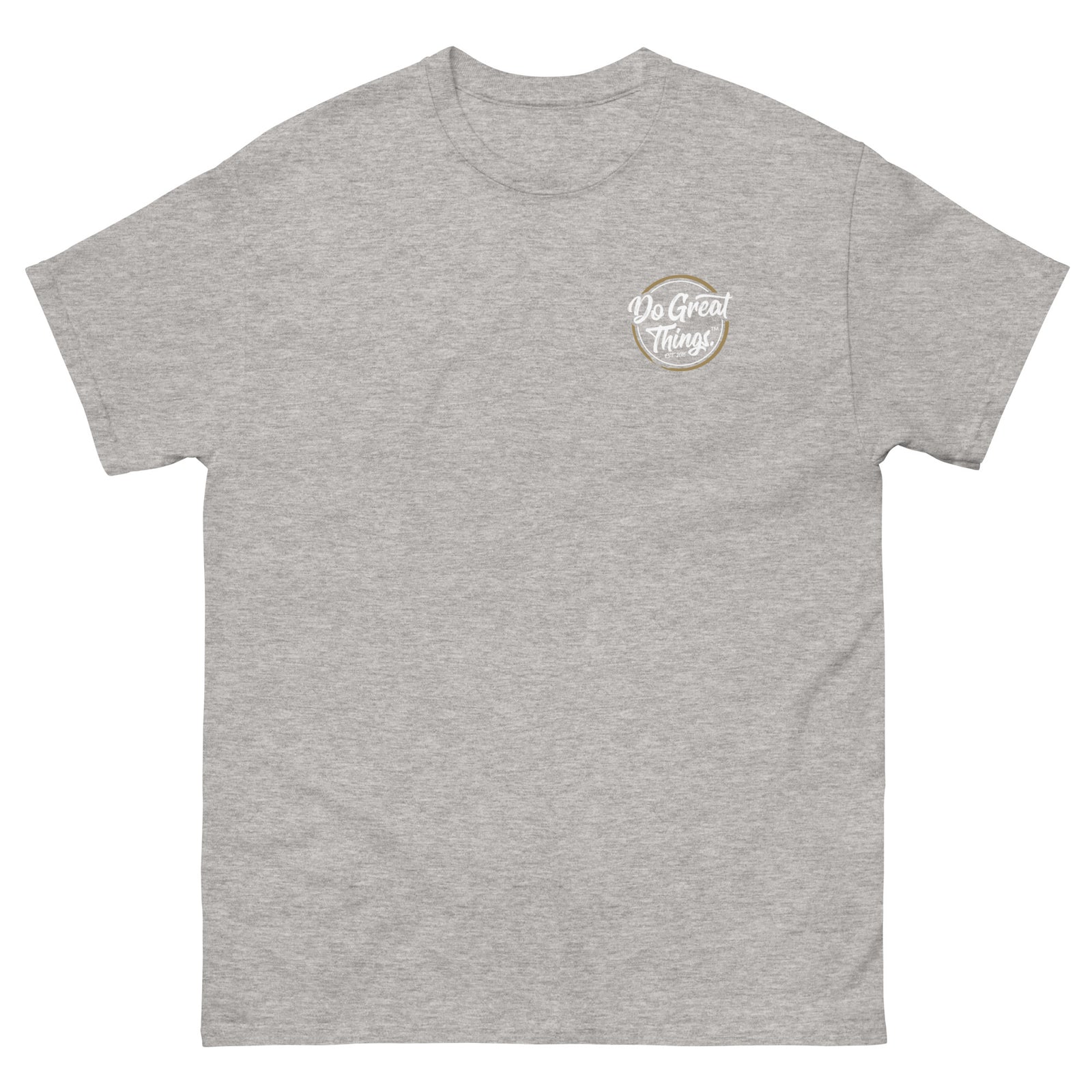 Do Great Things® Pocket / Original Inside Label - Men's heavyweight tee