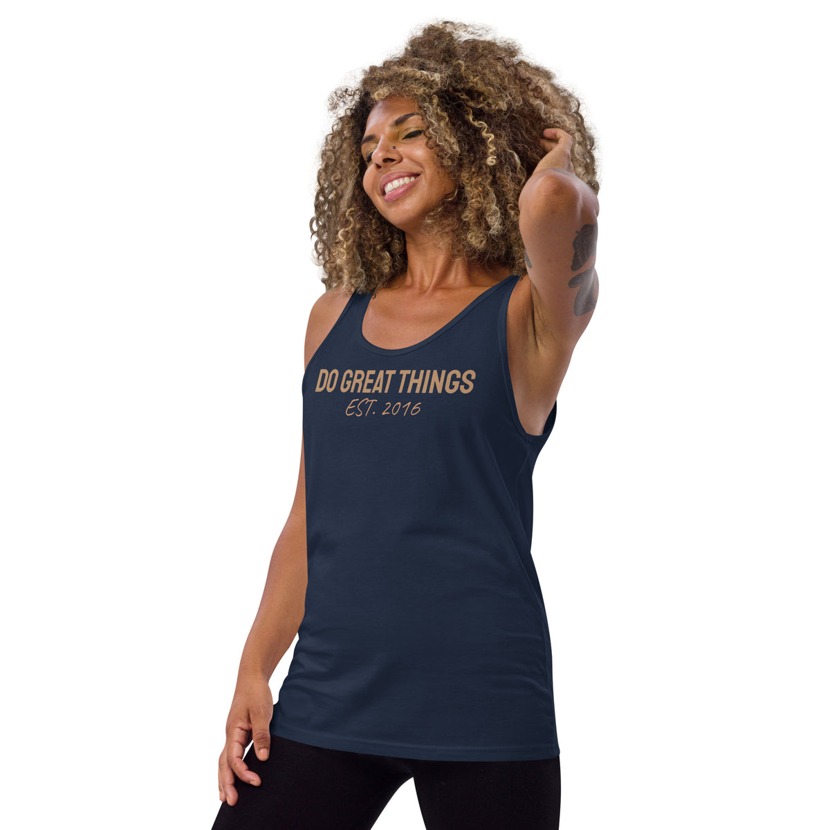 Do Great Things® Unisex Tank Top