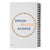 Pen to Paper!! DGT Mustang Collection Spiral notebook