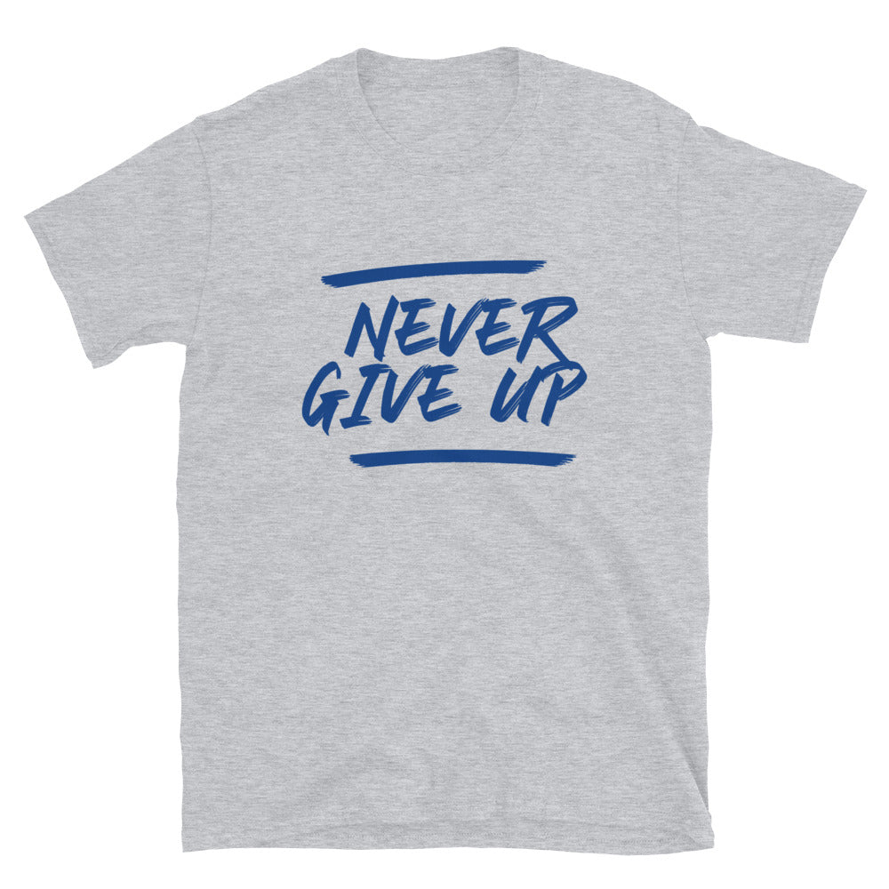Never Give Up - Soft Style Short-Sleeve Unisex T-Shirt