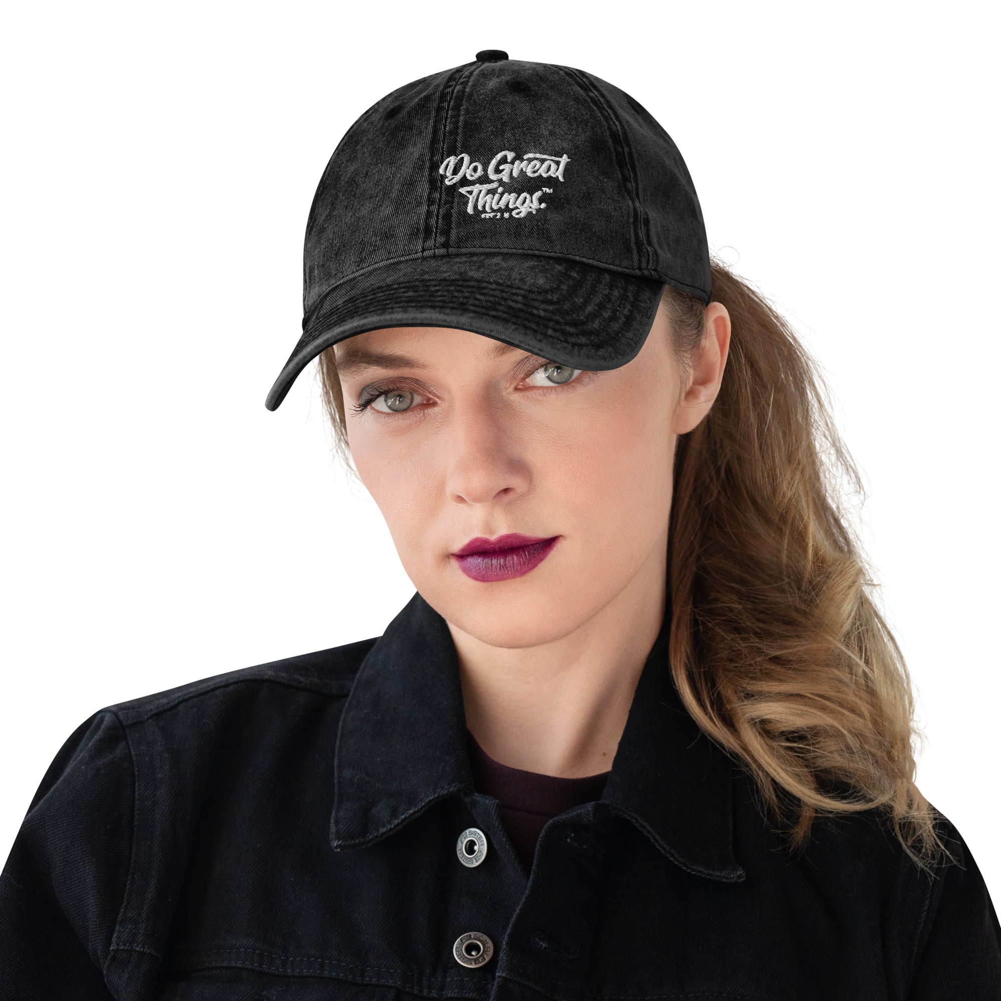 Do Great Things® Vintage Cotton Twill Cap