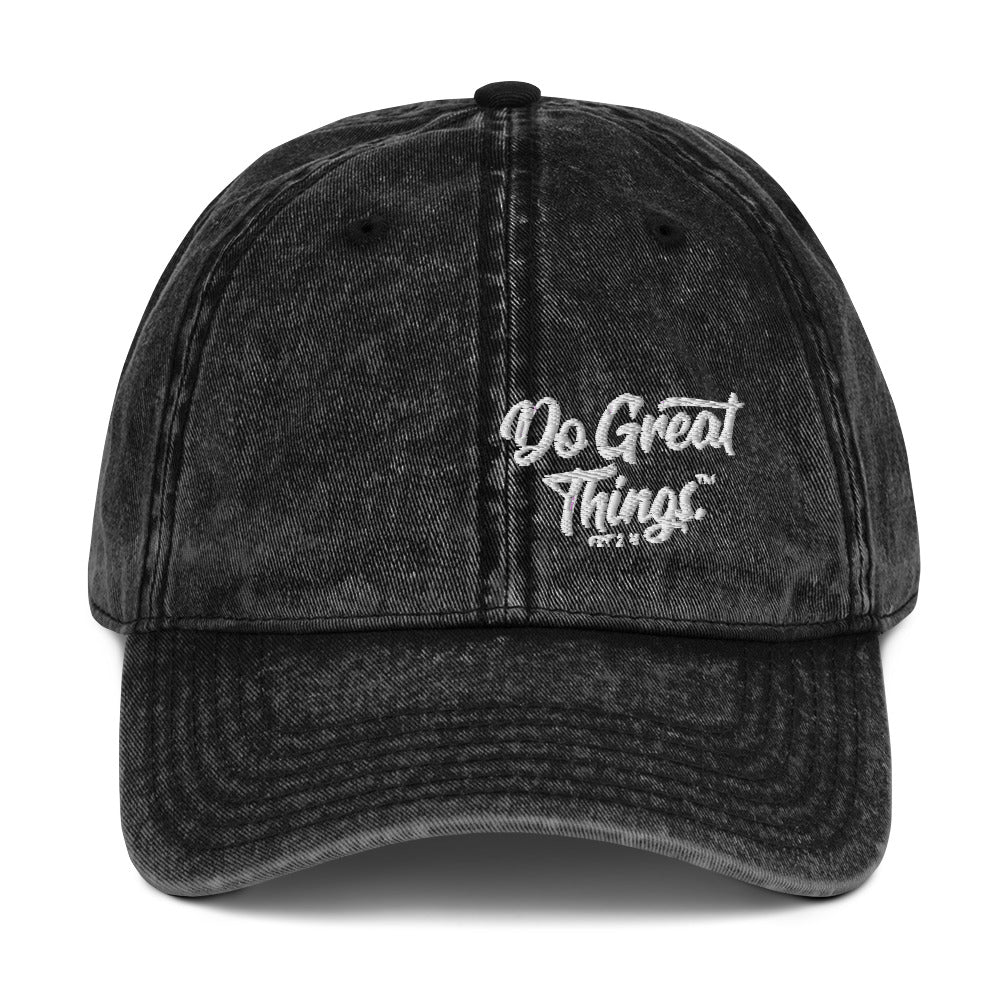 Do Great Things® Vintage Cotton Twill Cap