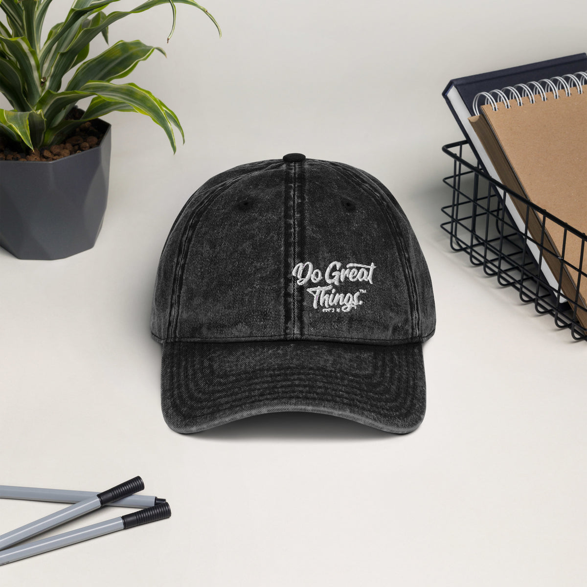 Do Great Things® Vintage Cotton Twill Cap