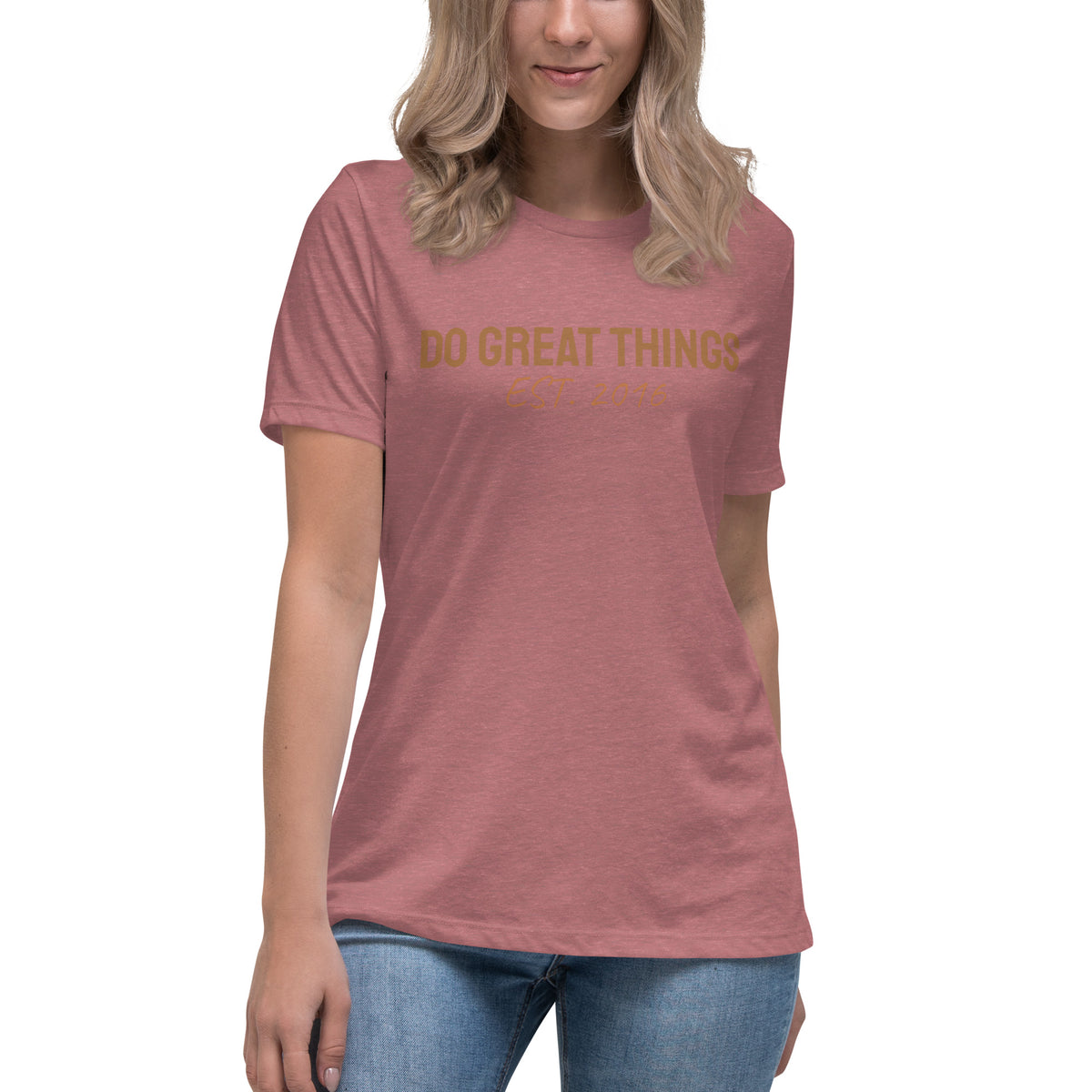 Do Great Things® Women's Relaxed T-Shirt