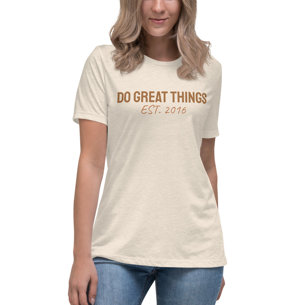 Do Great Things® Women's Relaxed T-Shirt