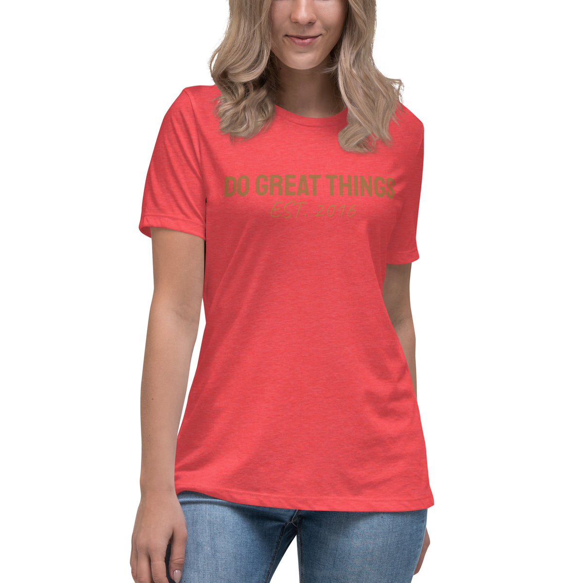 Do Great Things® Women's Relaxed T-Shirt